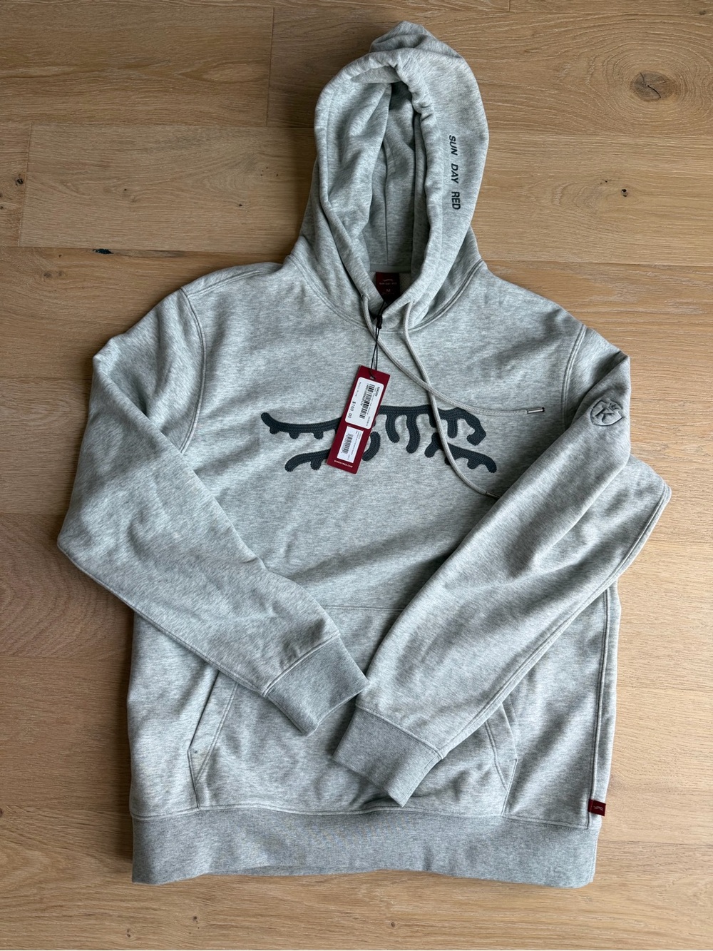 Sun Day Red (Taylor Made Kingdom) Men's Gray Hooded Sweatshirt